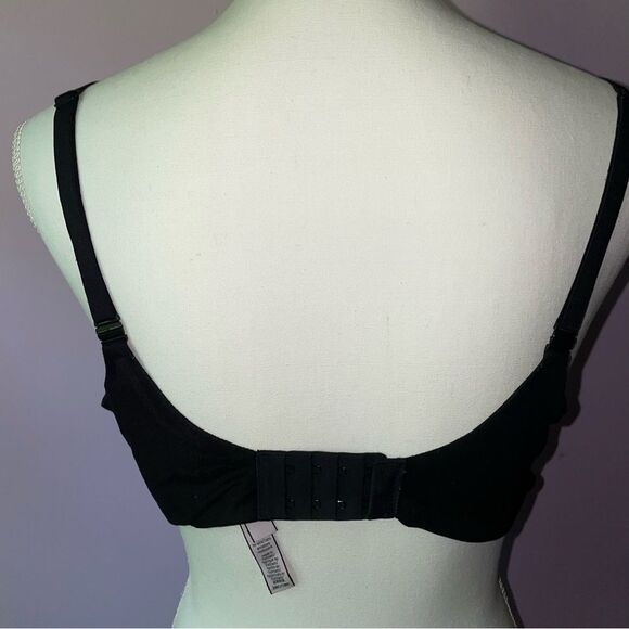 Victoria's Secret Size 38C Incredible Bra Padded No Wire Black - Picture 3 of 6